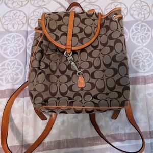 Authentic Coach backpack in Good condition.